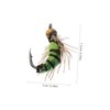 Kisangel 10pcs Fishing Lure Hooks Fishing Hooks Topwater Lures for