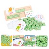 Kisangel 1 Set Wooden Number and Alphabet Puzzle Educational for