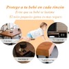 Lumbor37 Protector Anticolisión de Rincón de Mesa Protector de Rincón