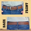 DANIEL'S ARTPLANET Western Belt for Men Full Grain One Piece