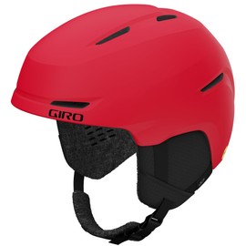 Giro Spur Kids Ski Helmet - Snowboard Helmet for Boys & Girls - Matte Bright Red - S (52-55.5cm)