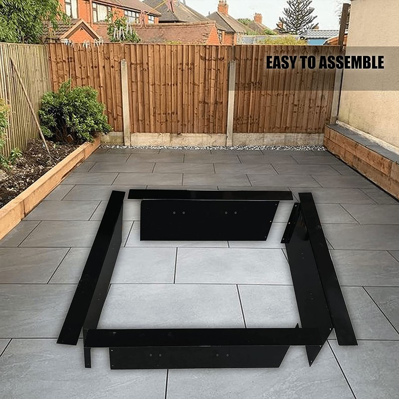 Simond Store Square Fire Pit Ring Insert - 2mm Heavy