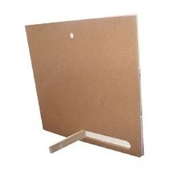 Wooden Wine Box - Decorative Ceramic Art Tile - 6"x6" En Vogue