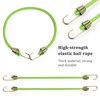 Pack of 8 25 cm Elastic Straps with Hooks Luggage