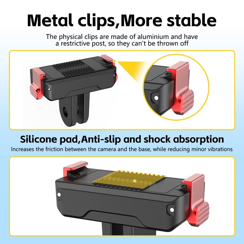 Osmo Action Quick Release Adapter Mount for DJI Compatible with