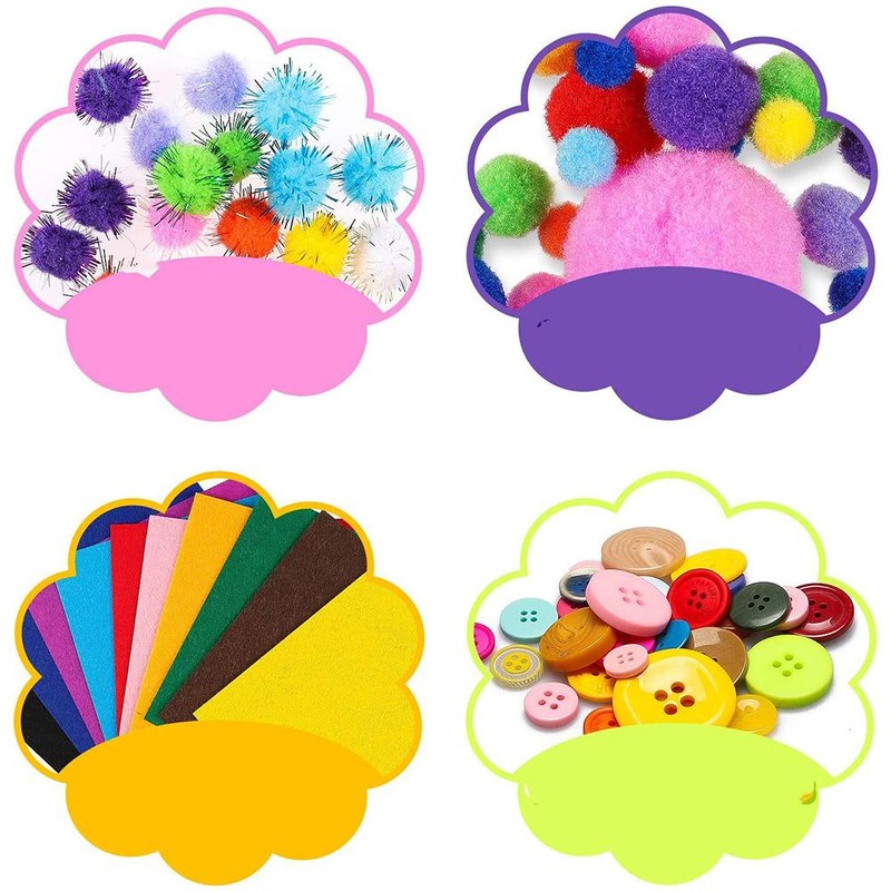 Children's Craft Set Kids DIY Art Craft Materials Supplies Kit