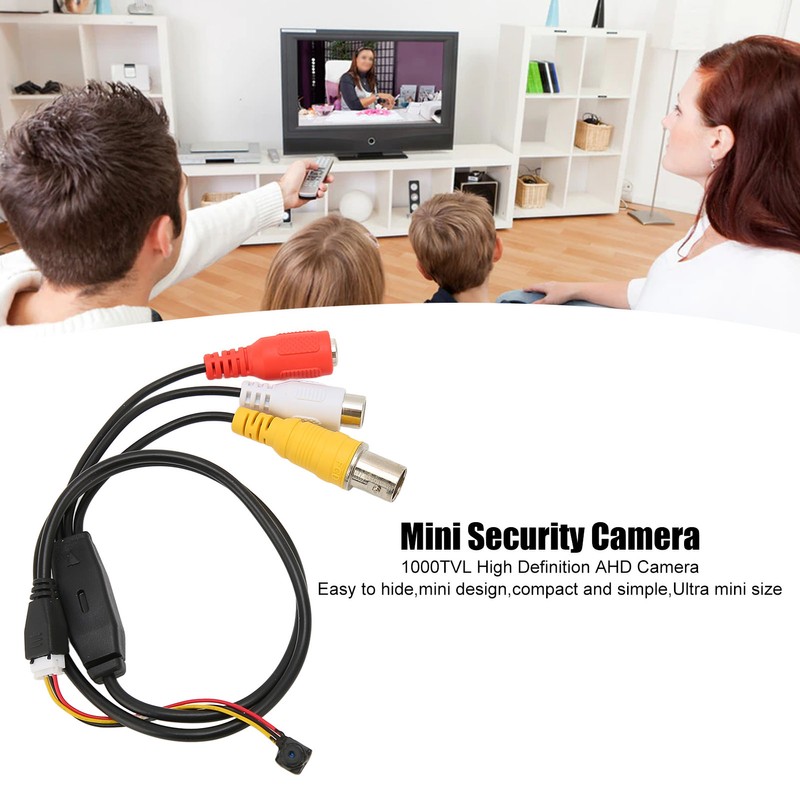 CCTV Surveillance Cameras 200W AHD 170° Wide Angle Portable Mini