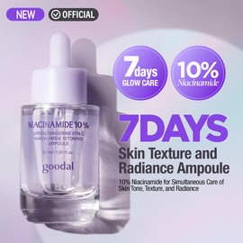 GOODAL GREEN TANGERINE VITA C NIACINAMIDE 10 TONING AMPOULE 30ml