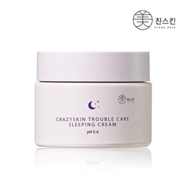 Crazy Skin 미친스킨 리뉴얼트러블 수면크림 업그레이드 Crazy Skin Renewal Trouble Sleep Cream Upgrade