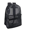 STAPLES 2075277 Mesh Backpack Black (29693)