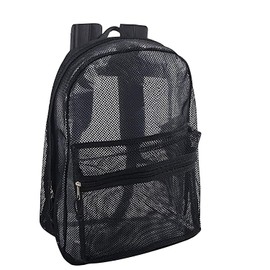STAPLES 2075277 Mesh Backpack Black (29693)