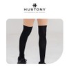 HUSTONY Summer UV Protection Korean Golf Socks Two-Tone Faux Leggings