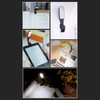 Rechargeable Infinitely Dimmable Clip Lamp Dormitory Bedside Clip Book Lamp