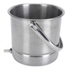 Enema Bucket Kit 1.6L Stainless Steel Bucket Reusable Shower Enema