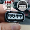 4PCS Ignition Coil Plug Connector Kit 90980-11885 Fit for 2002-2008