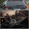 RIDROID Back Rear Wiper Arm & Blade Set For Jeep