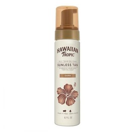 Hawaiian Tropic Sunless Tan Self-Tanning Foam Dark 198ml / 하와이안트로픽 선레스 탄 셀프 테닝 폼 다크 198ml