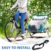 BESPORTBLE Bike Trailer Hitch: Bike Trailer Coupler, Heavy Duty Aluminum