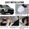 D-Lumina Windshield Sun Shade for 2021-2025 Chevy Trailblazer Accessories, Front