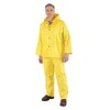 MCR Safety 3003M Wizard PVC/Nylon 3-Peice Flame Resistant Suit, Yellow,
