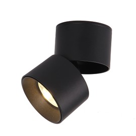 TWSXTE Ceiling Light 7 W LED Ceiling Light COB Lamp 3000 K Warm White 360° Rotatable for Bedroom Hall Kitchen Corridor Hotel Shopping Mall (Warm White 3000K)