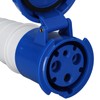 3 Pin Circular Connector IP67 Waterproof Heat Resistance Insulativity Industrial