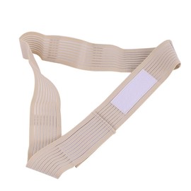 ORFOFE Elastic Abdominal Protection Belt Breathable Design for Comfort and Support Beige for Daily Living Bathing and Restroom Visits