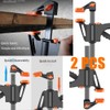 LEATBUY-TECH Right Angle Clamps 90 Degree Corner Holder Welding Clamp
