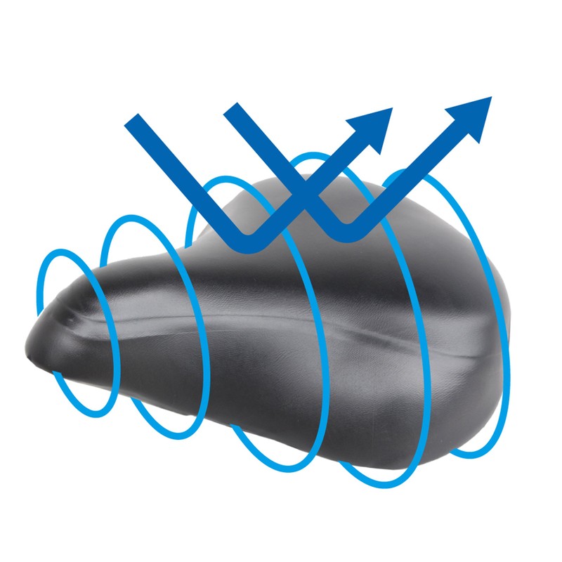 MARUTO(マルト) GEL内臓のびるサドルカバー 一般自転車用 ブラック GEL-NBR