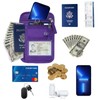 RFID Blocking Neck Wallet Small Crossbody Bag Travel Passport Holder