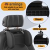 zorunowa Car Headrest Pillow, Thickened Memory Foam Road Pal Headrest,