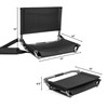 Cascade Mountain Tech Portable Folding Steel Stadium Seats for Bleachers