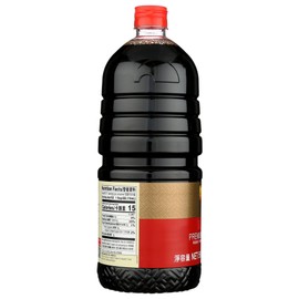 Lee Kum Kee Premium Soy Sauce (59 oz - 1 Pack) Umami Flavor | Perfect for Marinades, Stews, Sauce Mixes, Stir-Frying, Drizzling, Dipping, Seasoning & Braising