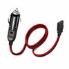 CB Radio Power Cord 3Pin Plug Cable 2-Wire 16AWG Fused