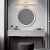 HAHZT Modern Bathroom Vanity Light: Brushed Nickel 27 inch 28W