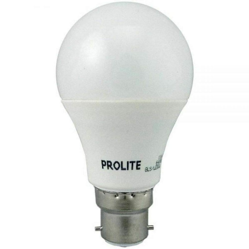 Prolite 7w LED GLS 6400K B22 BC Bayonet Cap Daylight