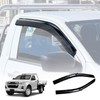 X-CAR Weathershields for Isuzu DMAX D-MAX Single Cab 2020-2025 Car