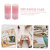 DOITOOL 3Sets DIY Washi Tape Decorative Masking Tapes for Scrapbooking