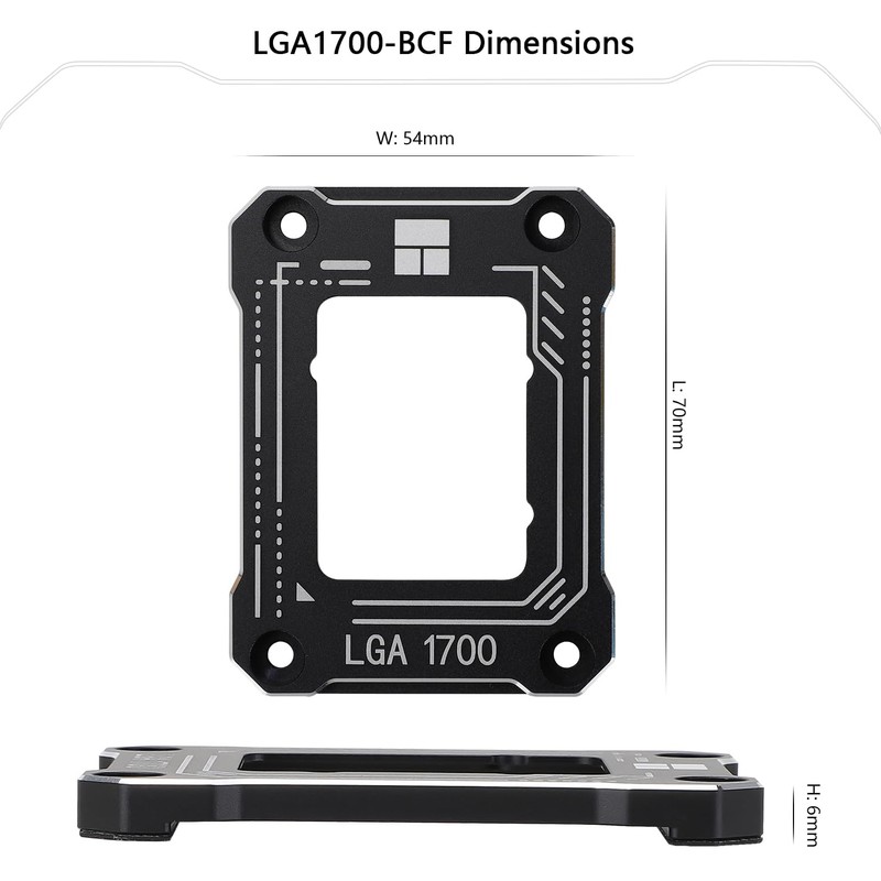 Thermalright Intel 12th Generation LGA1700 Anti-Bending Buckle, Curved Pressure Plate,CPU