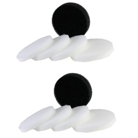 AQUANEAT Replacement Canister Filter Pads Compatible with SUNSUN HW-604B Filter Floss Aquarium Sponge Media (2-Pack)