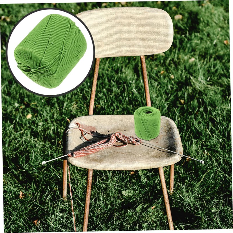 DOITOOL Crocheting Yarn Cotton Yarn Multi-Purpose Comfortable Skin-Friendly for Homemade