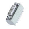 DTECH DVI Adapter Female to Female DVI-I to DVI-I Coupler