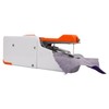 Handheld Sewing Machine Orange Portable Mini DIY Ergonomic Handle Electric