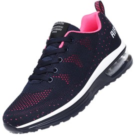 YASOWIN Zapatos Deportivos para Calzado Mujer Comodos para Caminar Zapatos Tenis cómodos y Transpirables para amortiguación de Running Walking Ligeros