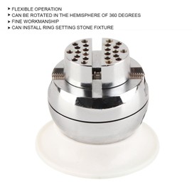 Jewelry Engraving Vise Engraver Tool, Universal Rotation Base Attachment Block Jewelry Engraving Vise Engraver Tool, Ball Vise Engraving Setting Tool, Jewelry Engraving Block Tools Standard Block