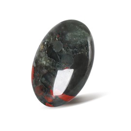 African Blood Natural Polished Palm Stone,2.3"Pocket Gemstones Calming Effects Energy Balancing Anxiety Relief, Idear Gift Thumb Worry Stone,1PC Healing Crystals