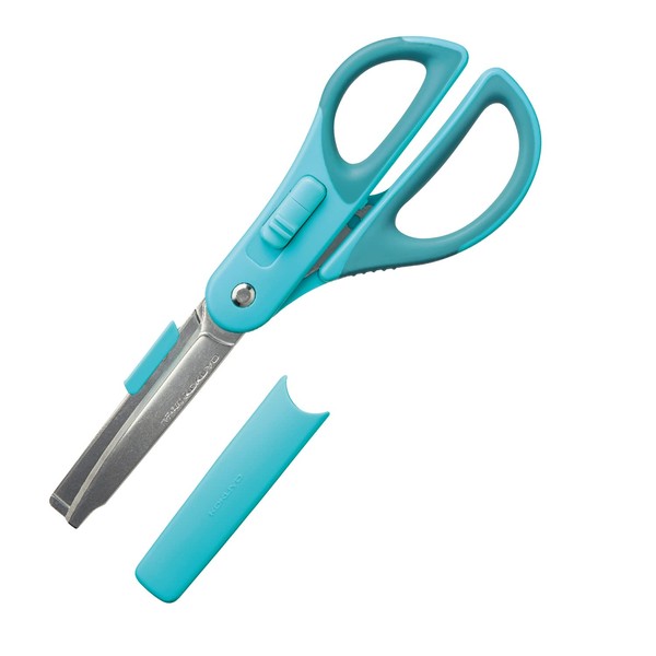 Kokuyo 2-Way Box Opening Scissors, bule