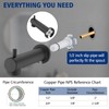 YASINU Slip on Extra Long Tub Spout with Diverter Universal