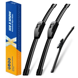 3 Wipers 26"/16"/11" Windshield Wiper Blades Replacement for KIA Sportage 2022-2017 Sorento 2020-2016 Hyundai Santa Fe 2021-2019 Automative Wiper Blades 26"+16" Front Wipers with Rear Wiper Set