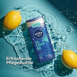 NIVEA MEN Duschgel, vitalisierende Pflegedusche mit belebendem Meeresduft, M√§nner Duschgel f√ºr K√∂rper, Gesicht und Haar, Ultra Charge Limited Football Edition (250 ml)